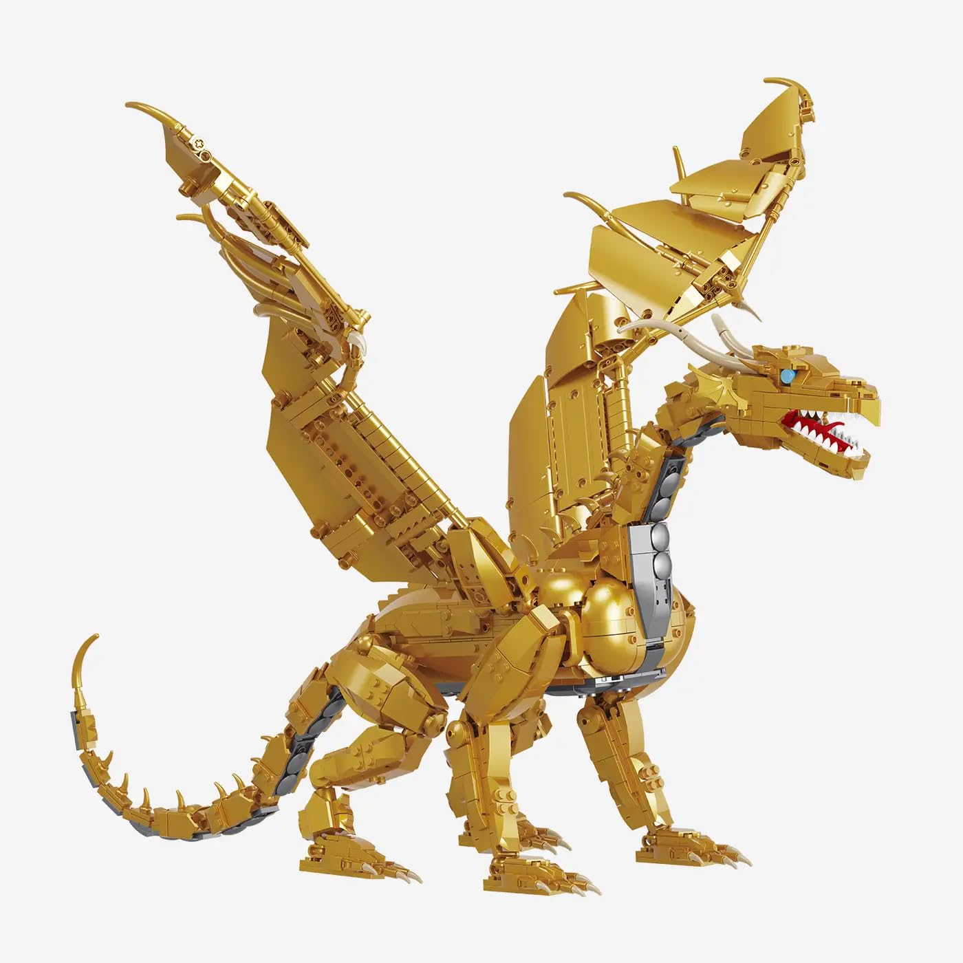 bluebrixx-pro-das-schwarze-auge-kaiserdrache-fantasy-1641-klemmbausteine image 2