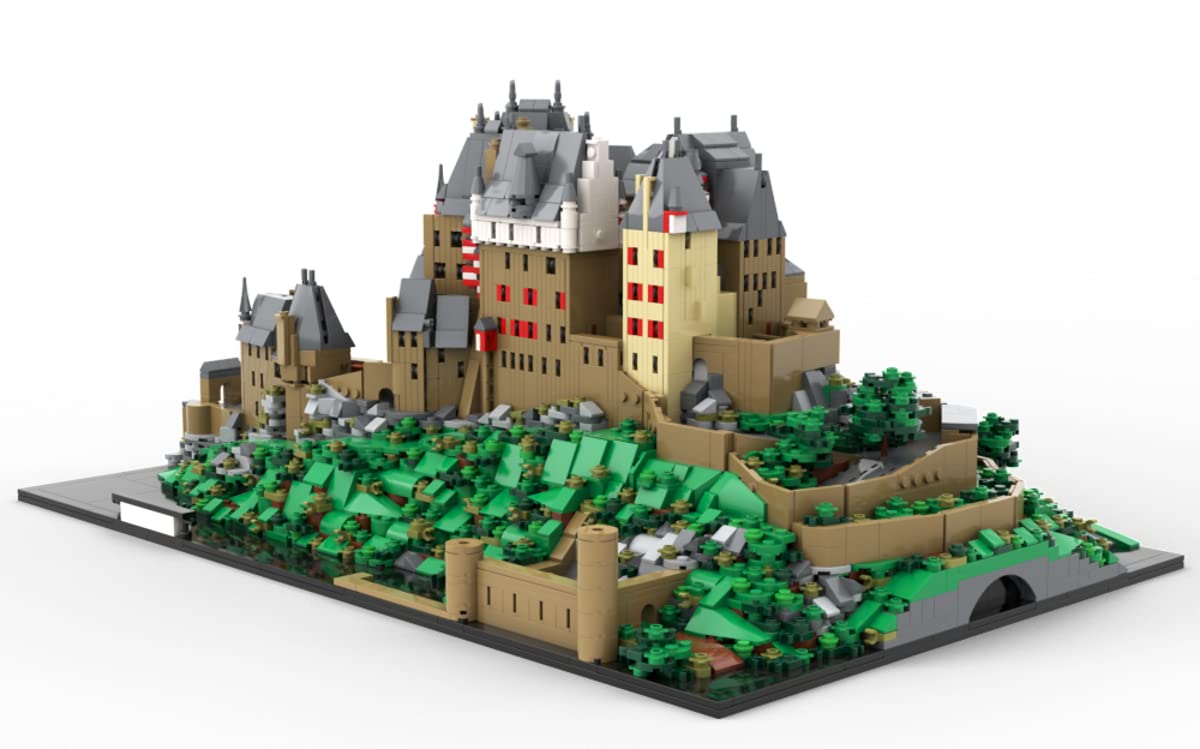 bluebrixx-pro-103827-burg-eltz-architektur-set-6085-teile image 1