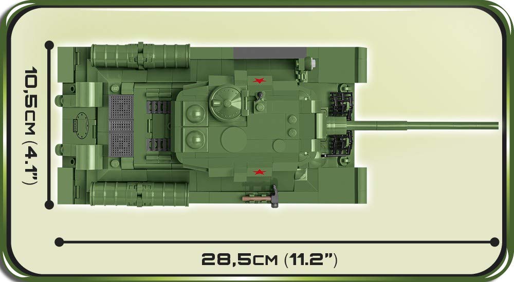 cobi-t-34-85-historical-collection-panzer-bausatz-668-teile image 6