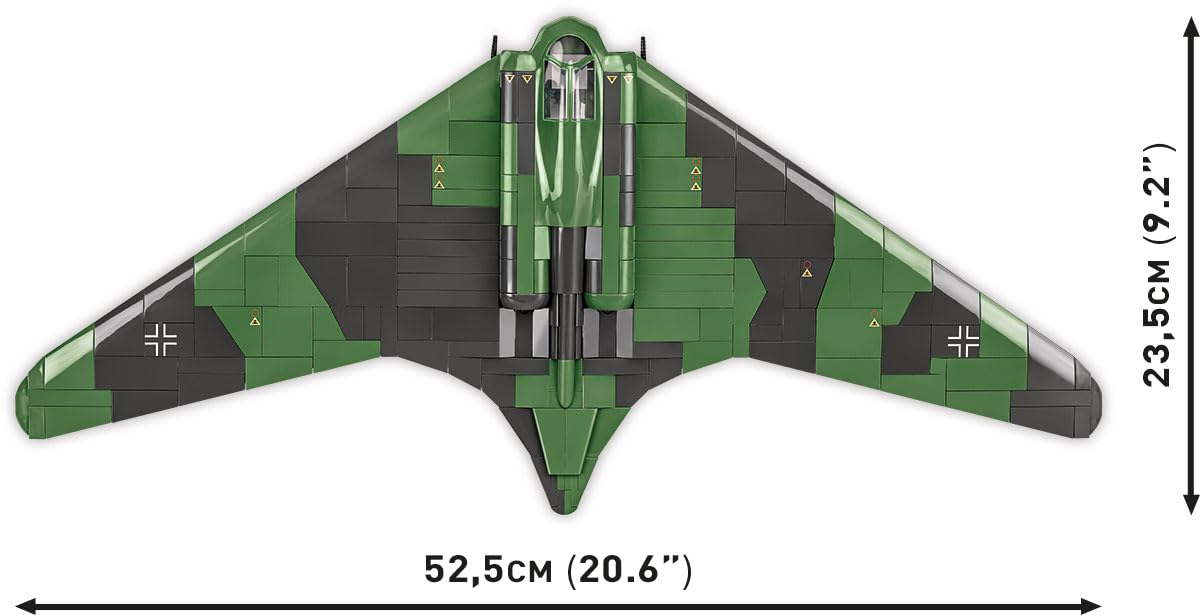 cobi-5757-horten-ho-229-historical-collection-wwii-flugzeug-bauset-1-32 image 5
