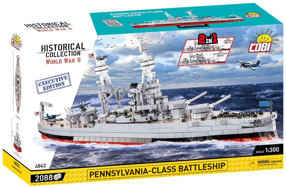 cobi-schlachtschiff-pennsylvania-klasse-2-in-1-bausatz-1-300 image 2