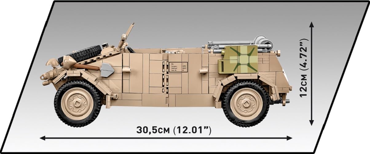 cobi-2802-k-belwagen-executive-edition-klemmbaustein-milit-rfahrzeug-historical- image 3