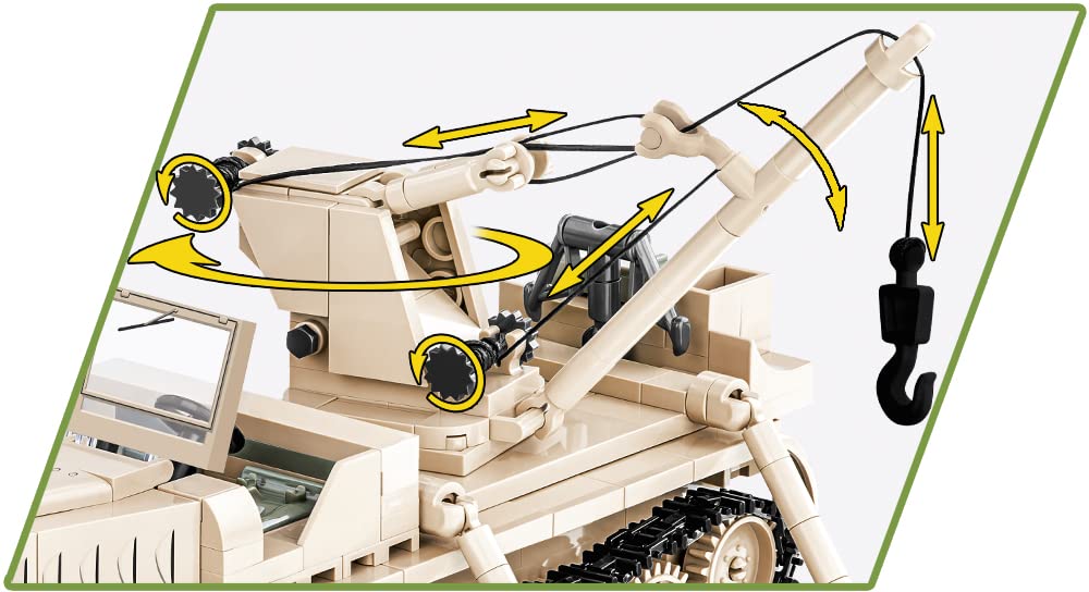 cobi-sd-kfz-9-1-famo-halbkettenfahrzeug-1-35-498-teile-mit-figur image 6