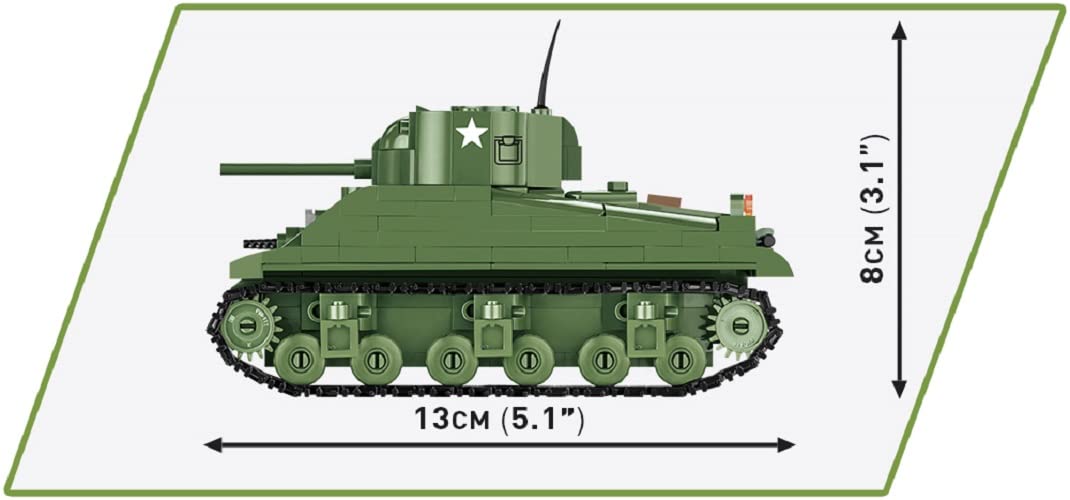 cobi-sherman-m4a1-panzer-bausatz-312-teile image 3