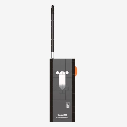 bluebrixx-pro-die-drei-walkie-talkie-1-1-modell-455-klemmbausteine image 8