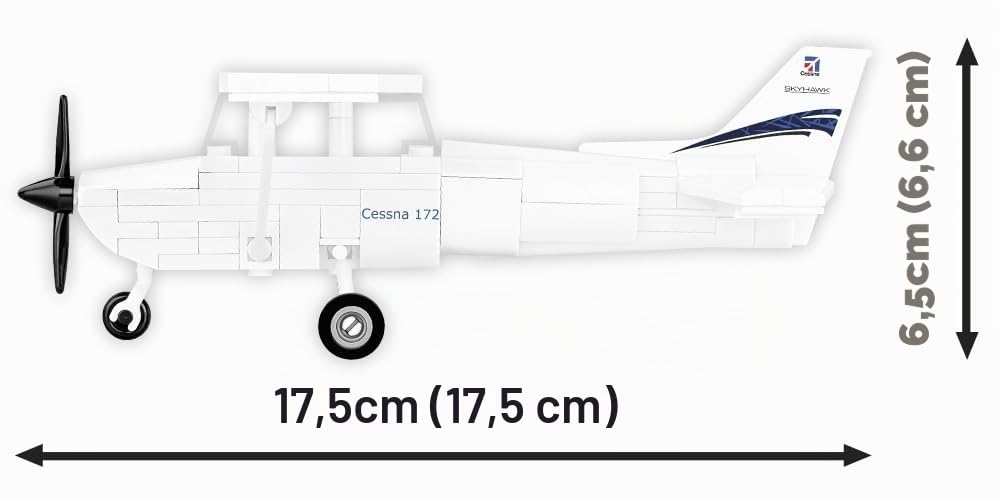 cobi-26620-cessna-172-skyhawk-klemmbaustein-modell-1-48 image 4