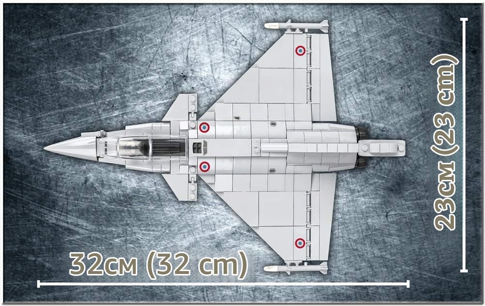 cobi-5802-dassault-rafale-c-kampfjet-armed-forces-grau-handbetrieben image 3