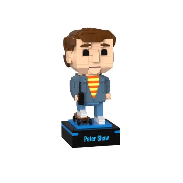 bluebrixx-pro-die-drei-peter-shaw-displayfigur-339-klemmbausteine image 1