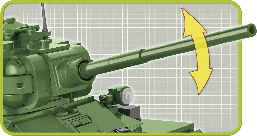 cobi-t-34-85-historical-collection-panzer-bausatz-668-teile image 8