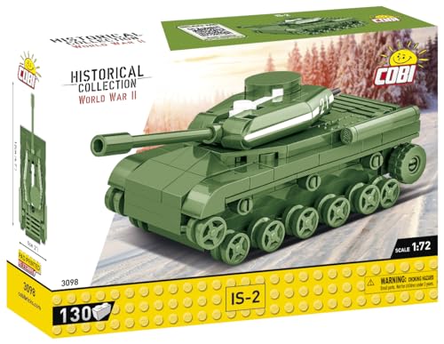 cobi-historical-collection-3098-is-2-schwerpanzer-130-teile-ma-stab-1-72 image 8