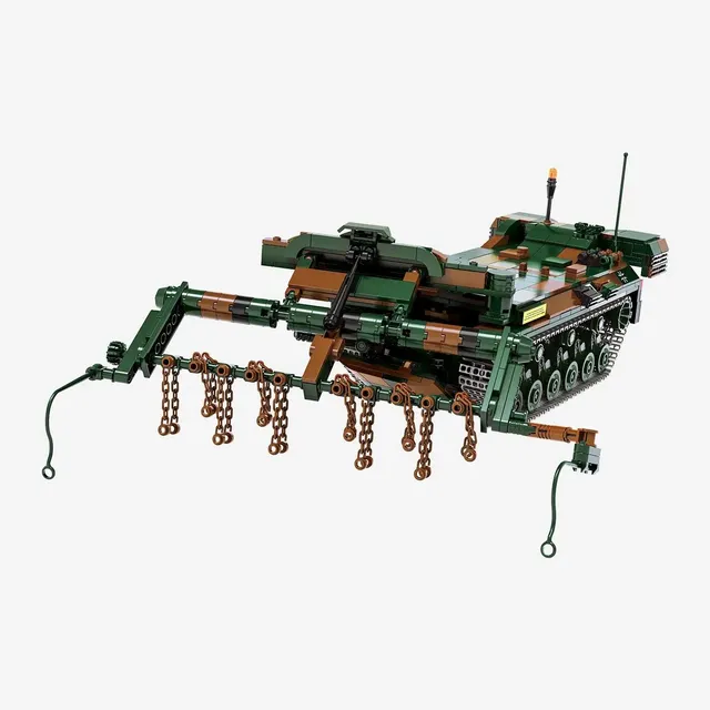 bluebrixx-pro-bundeswehr-minenr-umpanzer-keiler-1311-klemmbausteine image 1