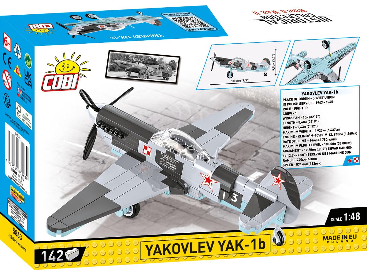 cobi-yakovlev-yak-1b-jagdflugzeug-1-48 image 4