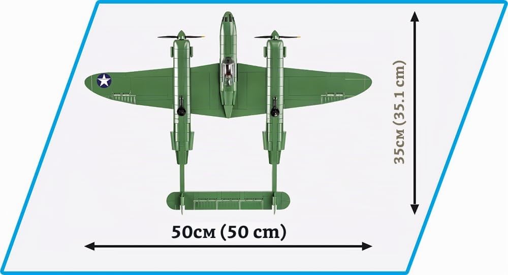 cobi-5726-lockheed-p-38-lightning-langstreckenj-ger-1-32 image 2