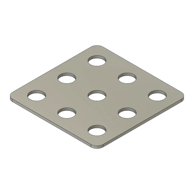 eitech-platte-3x3-loch-metallplatte image 1