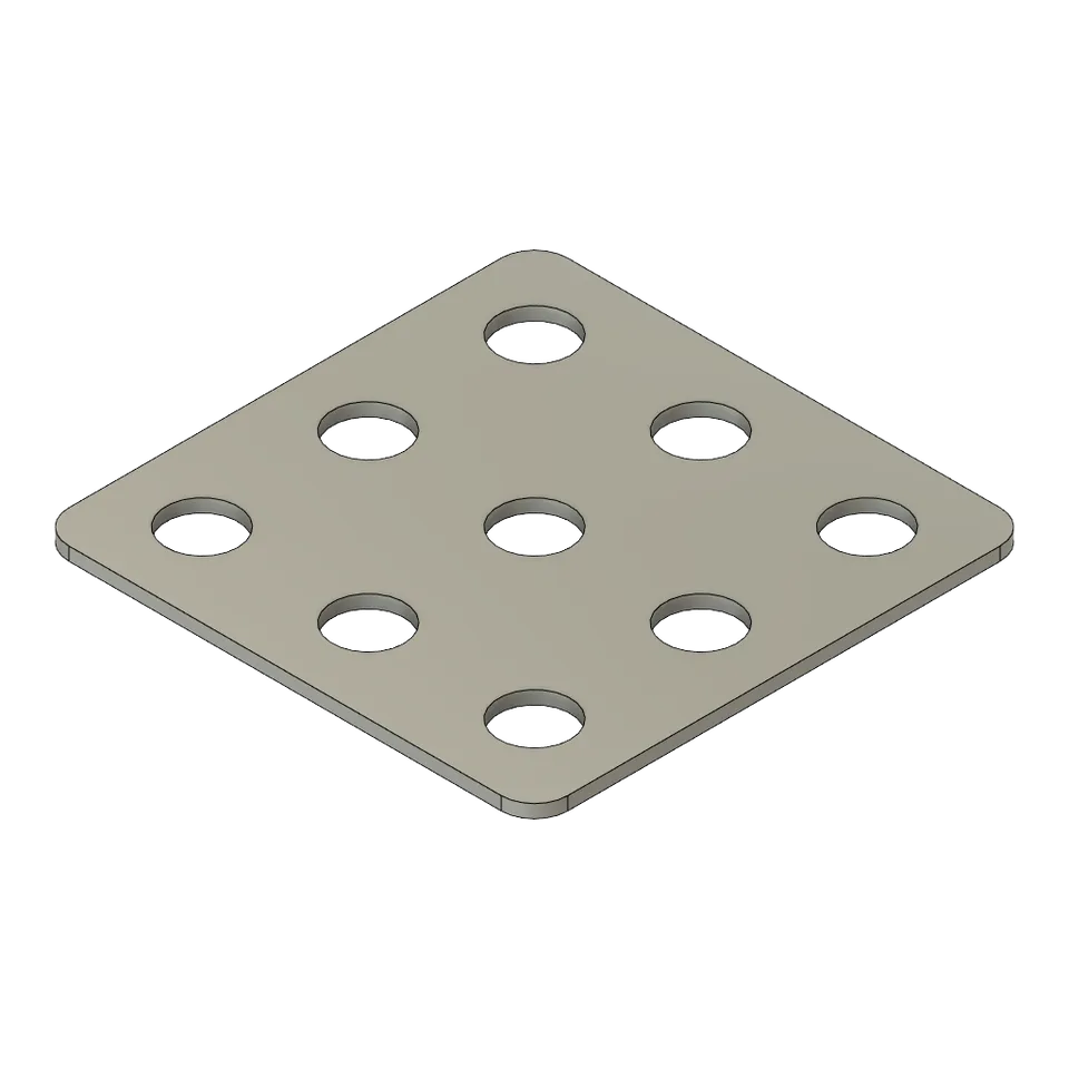 eitech-platte-3x3-loch-metallplatte image 1