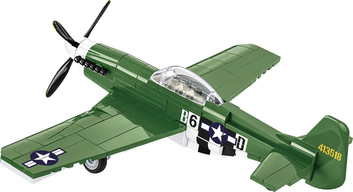 cobi-5860-p-51d-mustang-jagdflugzeug-bausatz-1-48 image 6