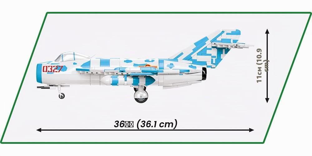 cobi-2424-mig-17-nato-code-fresco-kampfjet-klemmbausteine-1-32-575-teile image 4