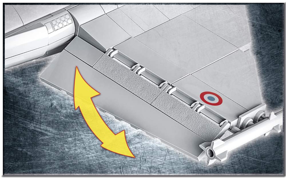 cobi-5802-dassault-rafale-c-kampfjet-armed-forces-grau-handbetrieben image 5