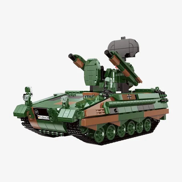 bluebrixx-pro-flarakpz-roland-ii-bundeswehr-1175-klemmbausteine-flugabwehr image 1