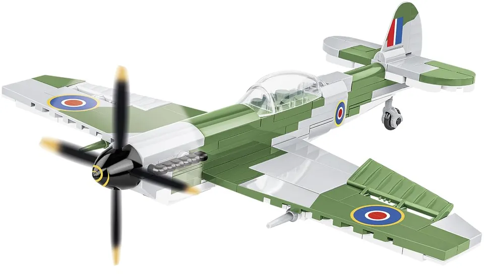 cobi-5865-spitfire-mk-xvi-bubbletop-flugzeug-152-teile-1-48 image 1