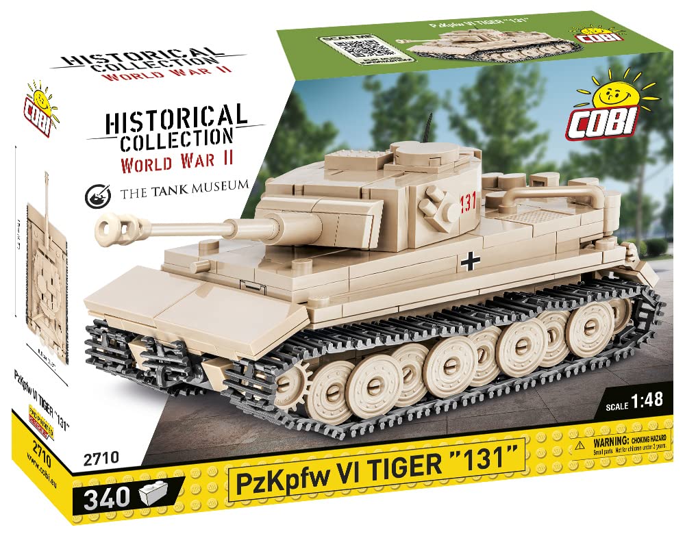 cobi-2710-panzer-vi-tiger-131-bausatz-w-stensand-1-48-350-teile image 2