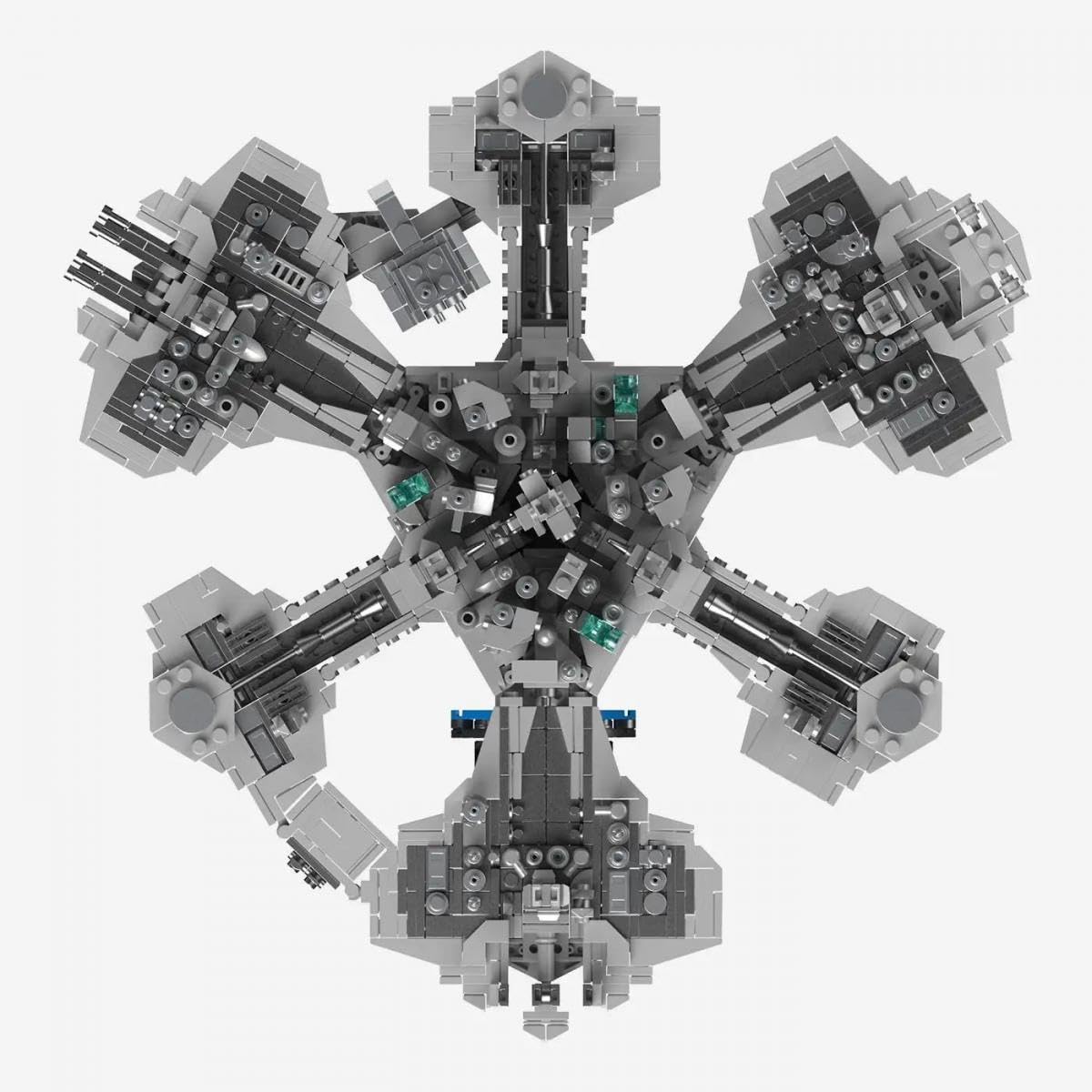 bluebrixx-pro-stargate-atlantis-displaymodell-2049-klemmbausteine image 6