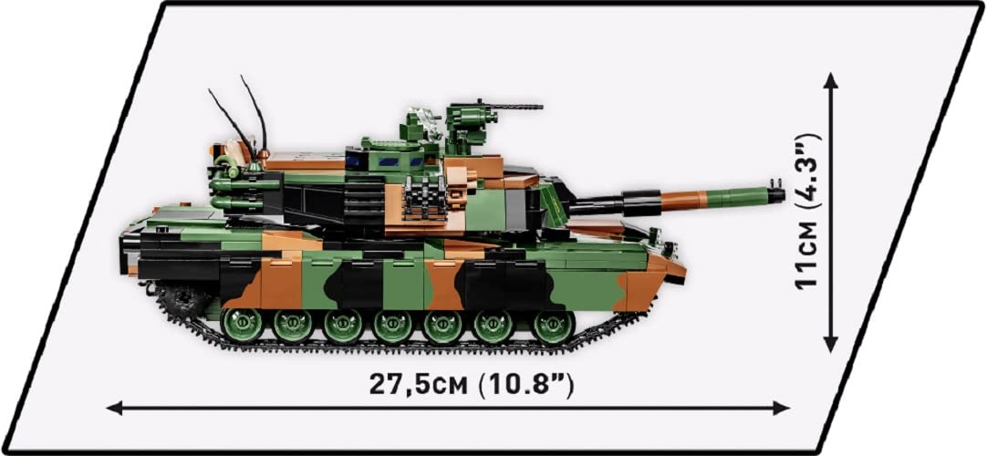 cobi-2623-m1a2-sepv3-abrams-kampfpanzer-bausatz-1-35 image 4