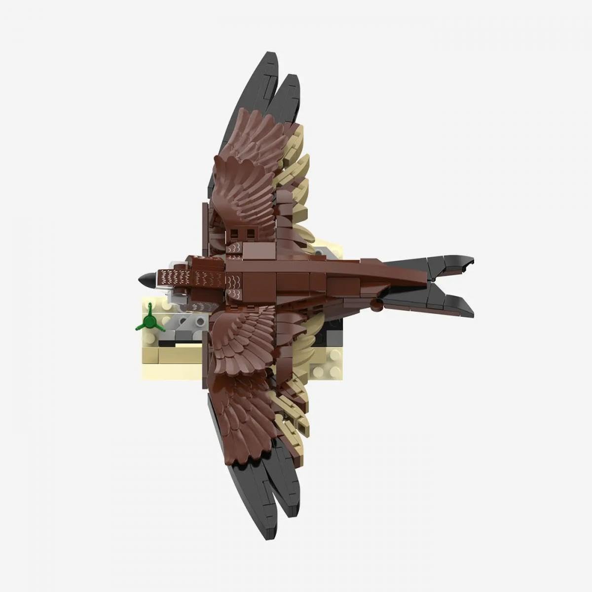 bluebrixx-pro-109628-mauersegler-vogelmodell-im-flug-mit-406-teilen image 4