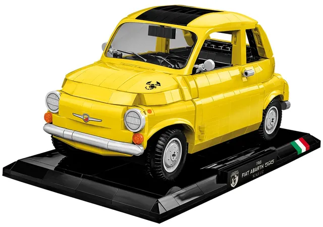 cobi-24353-fiat-abarth-595-executive-edition-youngtimer-1-12 image 1