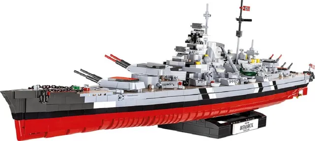 cobi-4841-battleship-bismarck-ma-stab-1-300-2789-teile-schwarz image 1