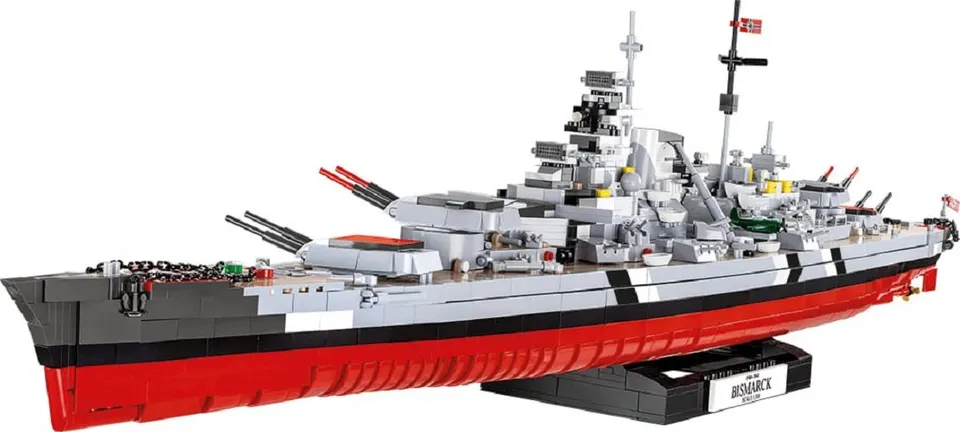 cobi-4841-battleship-bismarck-ma-stab-1-300-2789-teile-schwarz image 1
