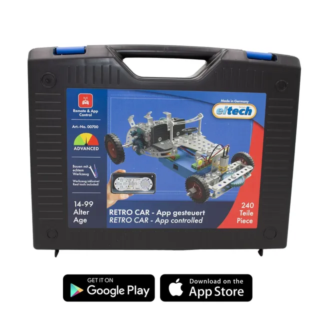 eitech-retro-car-app-gesteuert-240-teile-bau-und-programmier-set-ab-14-jahre image 1