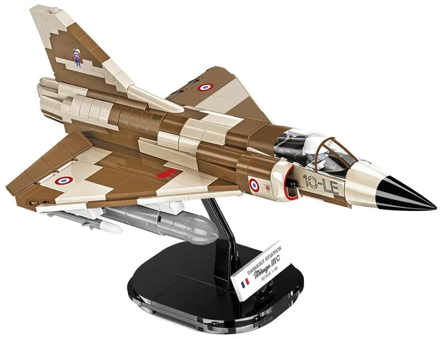 cobi-dassault-mirage-iiic-kampfjet-klemmbaustein-set-1-48-444-teile image 1