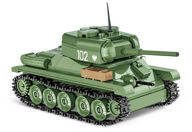 cobi-t-34-85-sowjetischer-panzer-bausatz-286-teile image 1