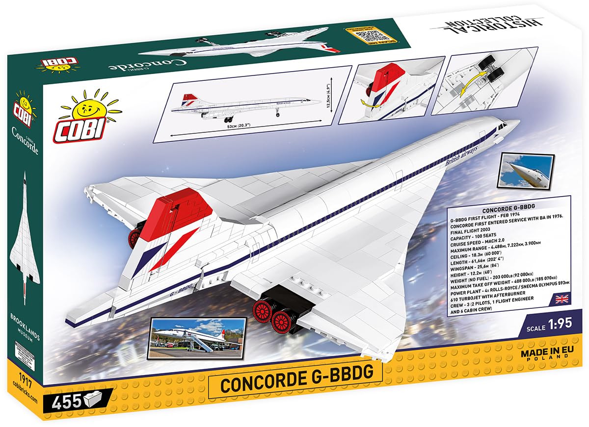 cobi-1917-concorde-berschallflugzeug-bausatz-455-teile-wei image 3