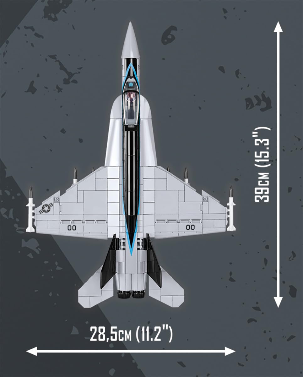 cobi-top-gun-f-a-18e-super-hornet-limited-edition-570-teile-ma-stab-1-48 image 3