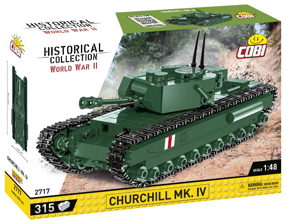 cobi-churchill-mk-iv-bauset-historical-collection-panzer image 2