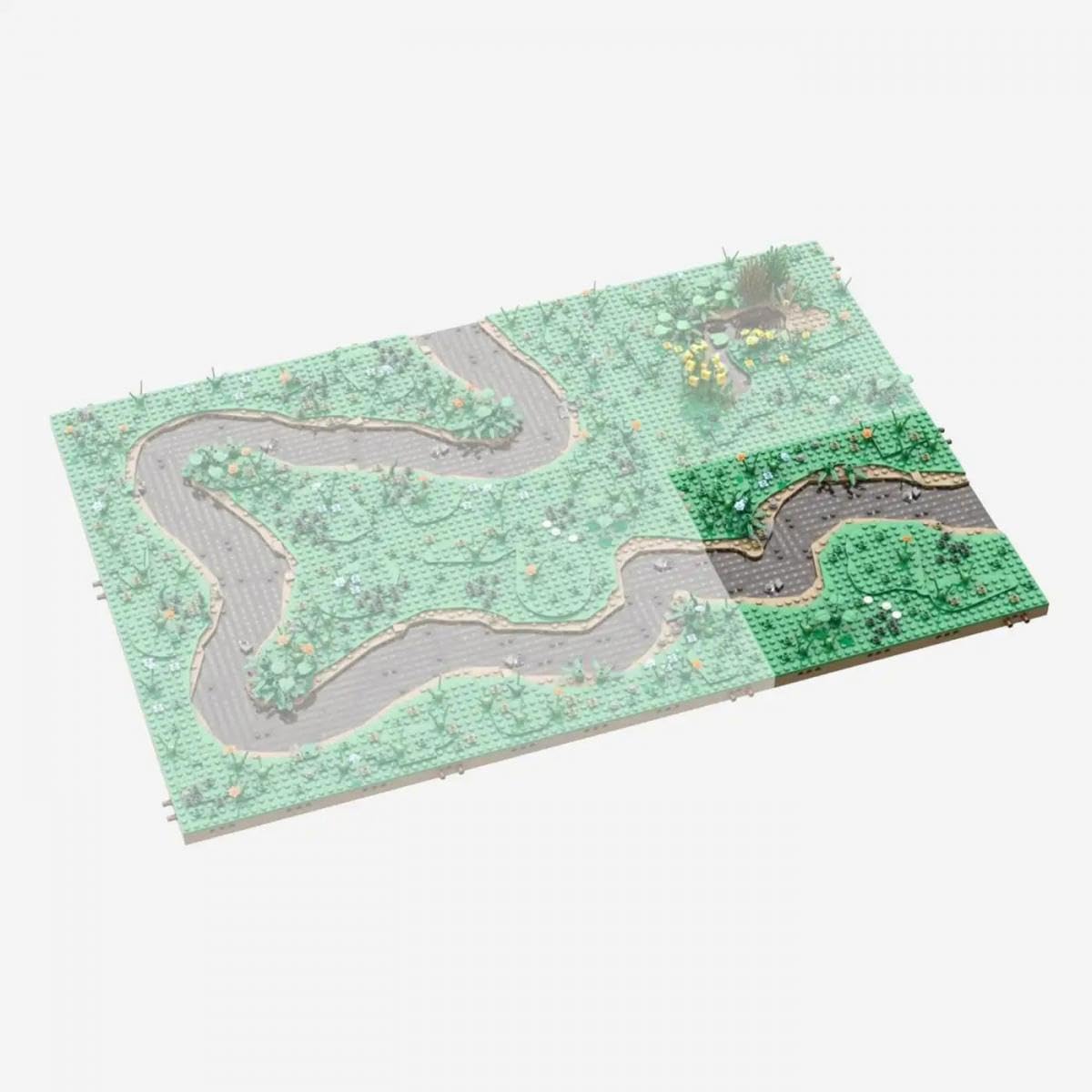 bluebrixx-modulares-landschaftssystem-bach-481-klemmbausteine image 2