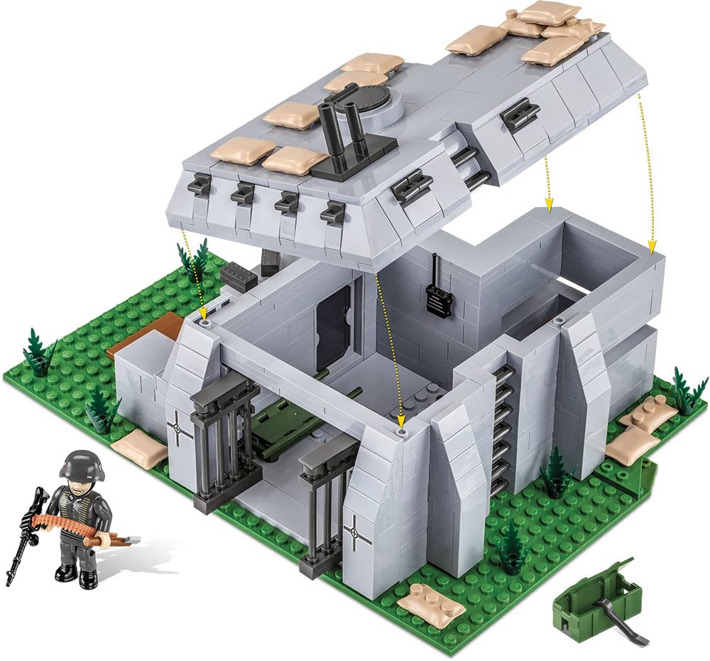 cobi-3043-company-of-heroes-3-bunker-historical-collection-bauset-1-35 image 4