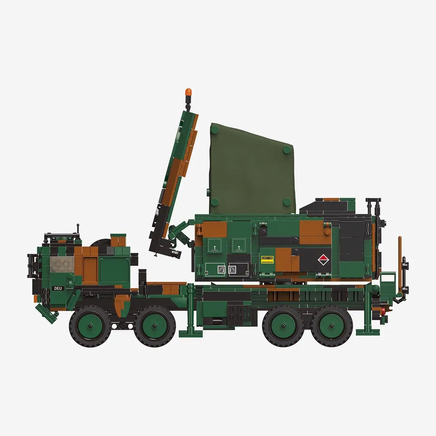 bluebrixx-pro-patriot-radarwagen-bundeswehr-luftwaffe-1908-teile image 4