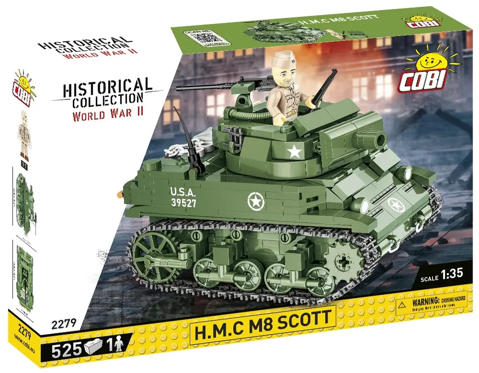 cobi-2279-h-m-c-m8-scott-selbstfahrlafette-1-35-525-teile-figur image 1
