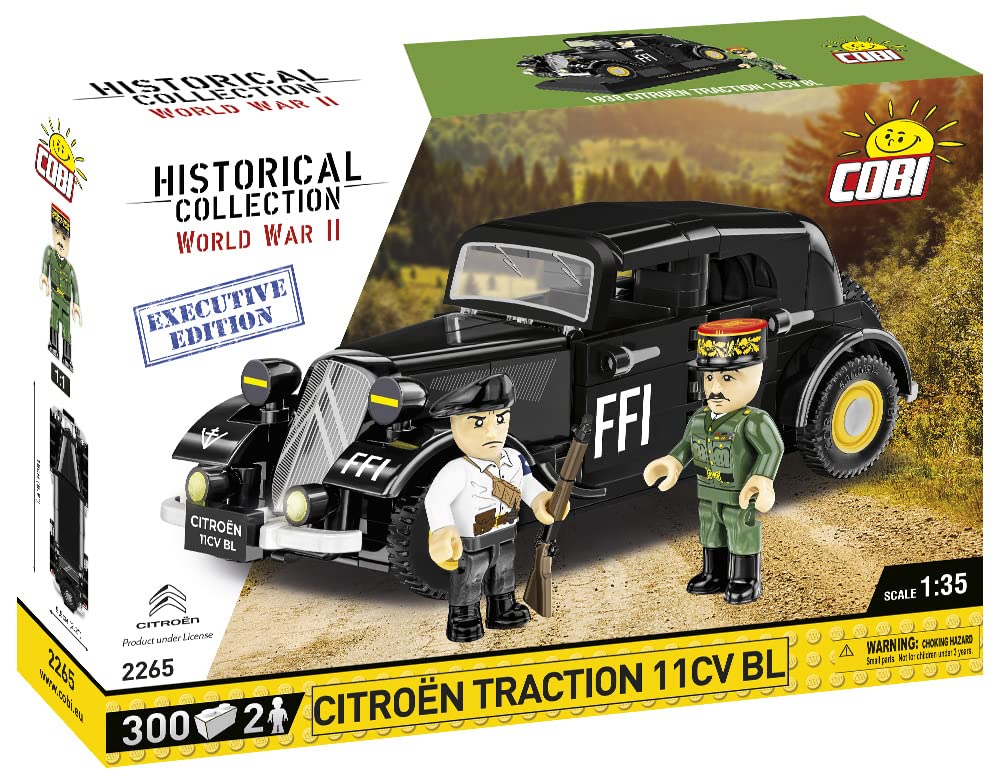 cobi-2265-citr-en-traction-11-cv-bl-executive-edition-modellauto-300-teile image 1