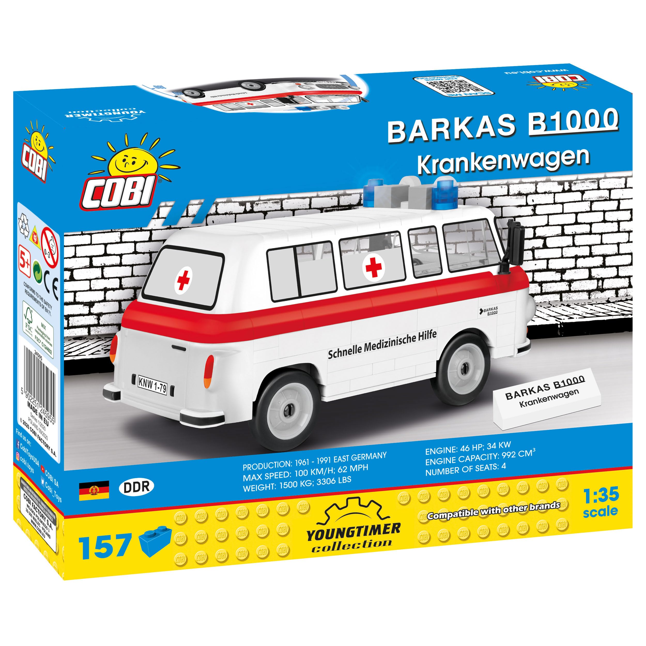 cobi-24595-barkas-b1000-smh-3-krankenwagen-1-35 image 2