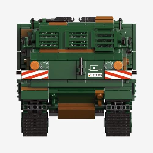 bluebrixx-pro-mars-ii-raketenwerfer-bundeswehr-mlrs-klemmbaustein-set-1226-teile image 8