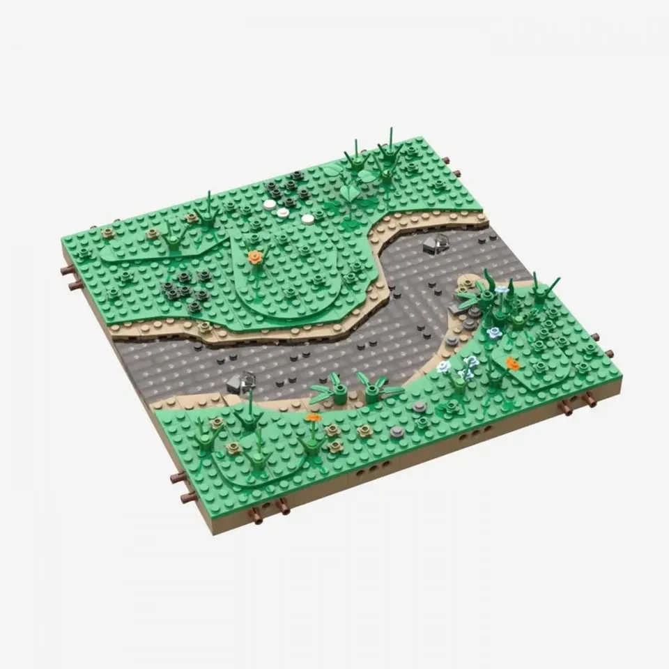 bluebrixx-modulares-landschaftssystem-bach-481-klemmbausteine image 1