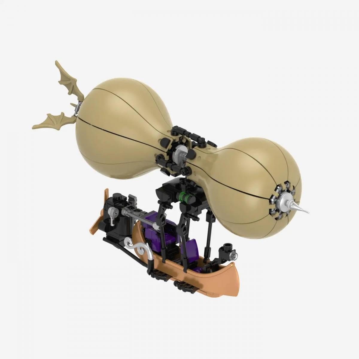 bluebrixx-steampunk-motorwagen-und-flugmaschinen-1199-klemmbausteine image 5