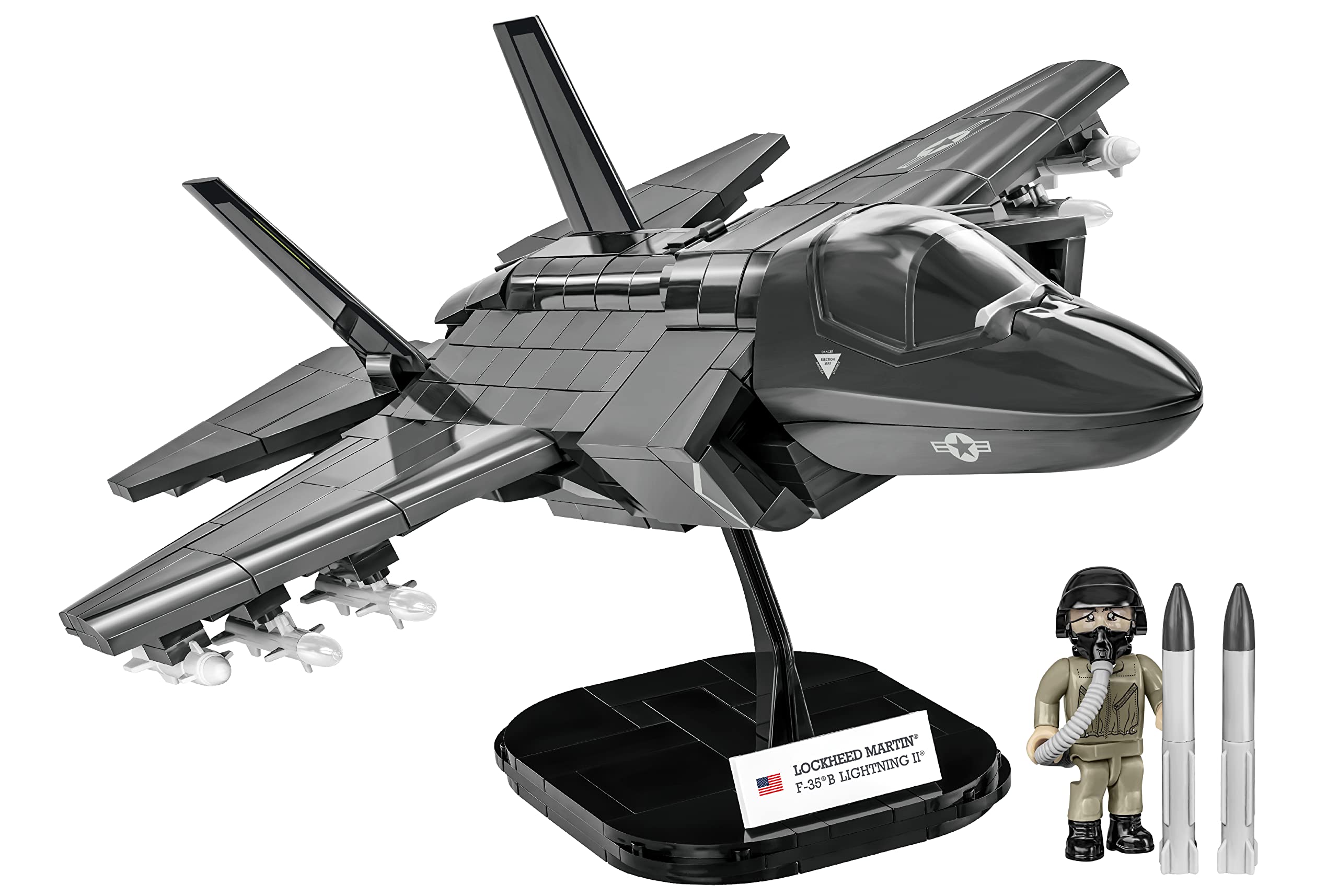 cobi-5829-f-35b-lightning-ii-usaf-1-48-594-teile-1-figur image 4
