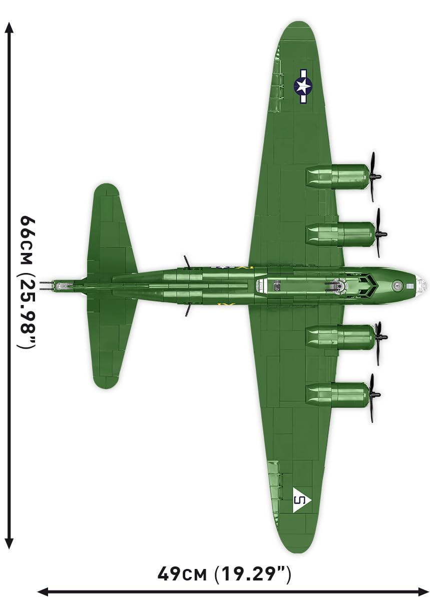 cobi-boeing-b-17f-flying-fortress-mary-alice-klemmbaustein-flugzeug-1-48-1232-te image 5