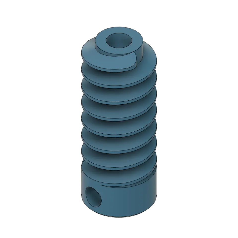 eitech-schnecke-modul-m1-getriebeteil-f-r-metallbaukasten image 1