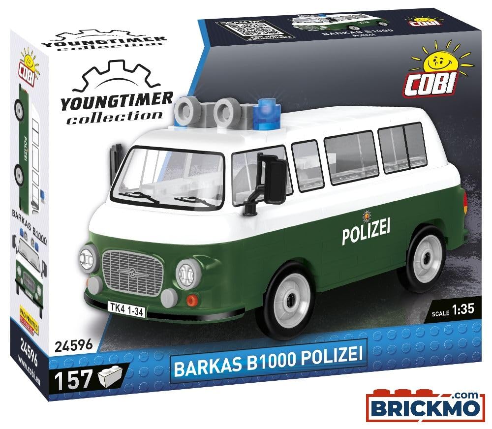 cobi-24596-barkas-b1000-polizei-youngtimer-klemmbaustein-set image 5